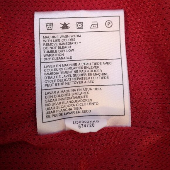 Nike Men's Red Sleeveless Size Large Athletic Tank Top - Picture 7 of 10